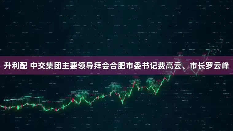 升利配 中交集团主要领导拜会合肥市委书记费高云、市长罗云峰