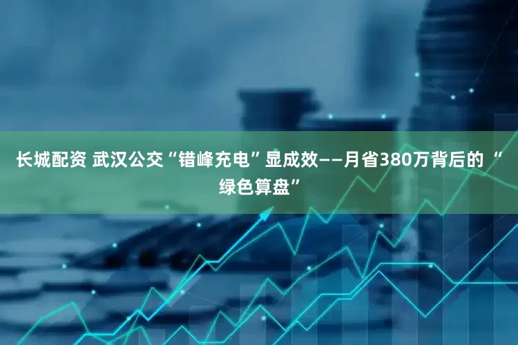 长城配资 武汉公交“错峰充电”显成效——月省380万背后的 “绿色算盘”