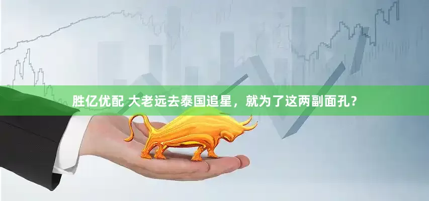 胜亿优配 大老远去泰国追星，就为了这两副面孔？